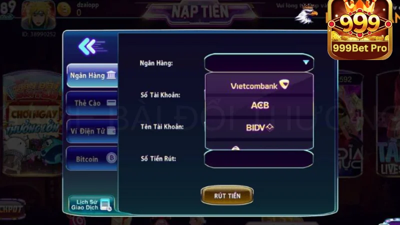 Khám Phá Cách Rút Tiền 999bet Đơn Giản Và Nhanh Gọn Nhất 2 Hiểu rõ về 999bet và dịch vụ rút tiền
