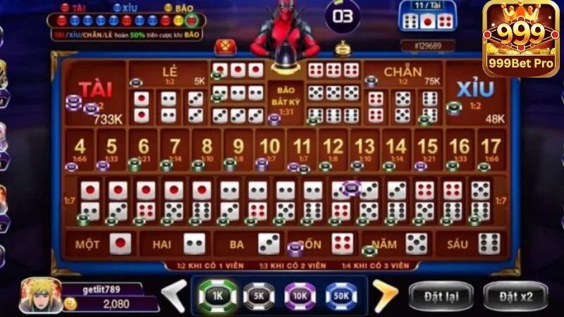Tài Xỉu Livestream 999bet: Đặt Cược Dễ Dàng Ngay Hôm Nay 2 Khái quát về Tài xỉu livestream